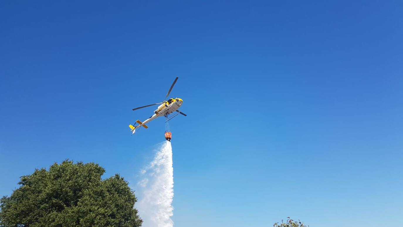 Fotos: Imágenes del incendio que ha tenido lugar este martes en Villanueva de la Vera