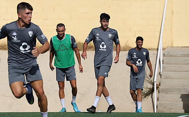 Runy fue una de las caras nuevas del entrenamiento. 