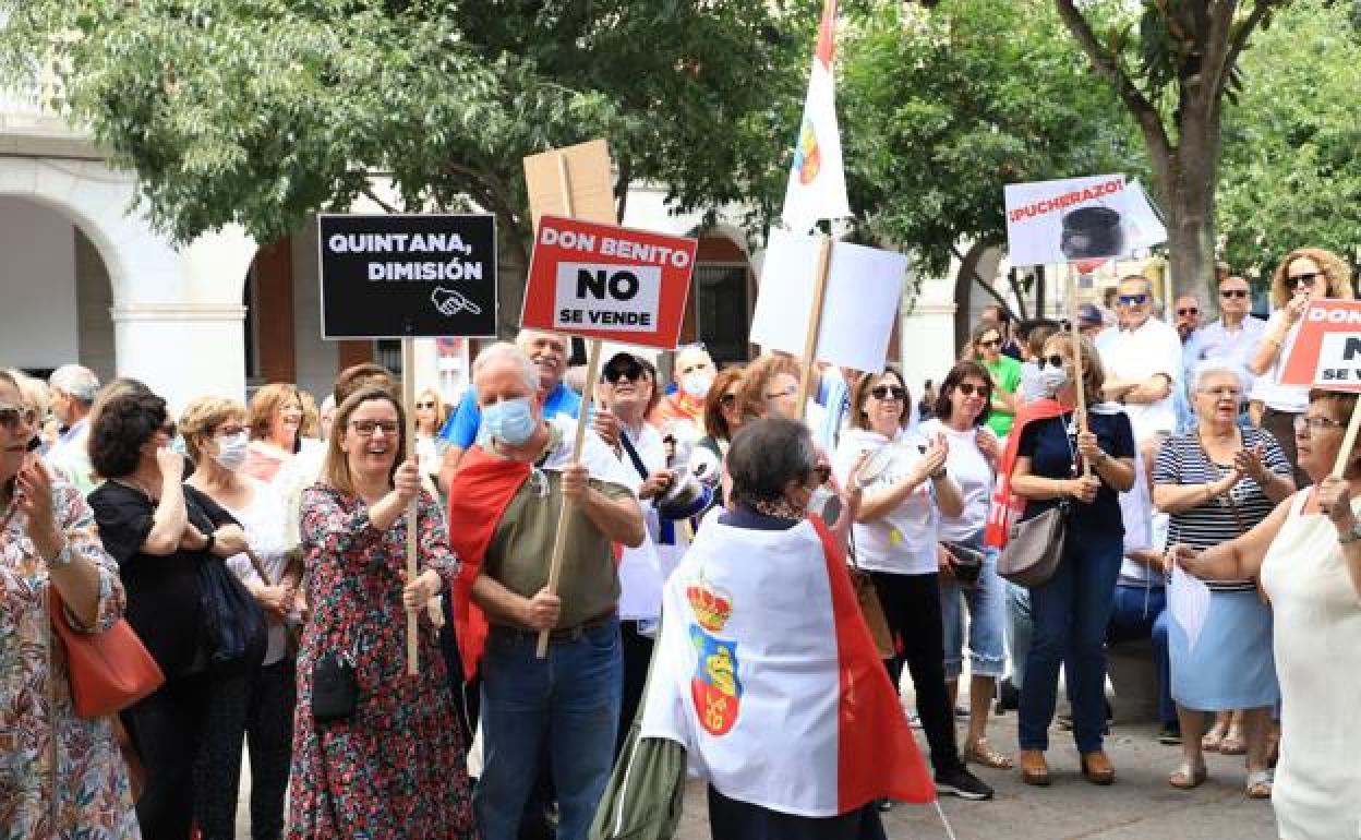 Una de las protestas celebradas en contra de la unión.