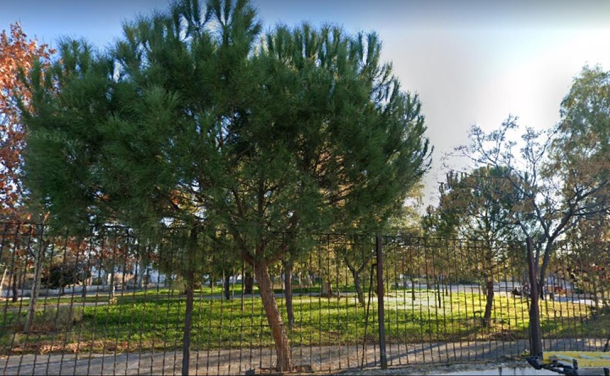 Los hechos ocurrieron en el parque José Cortés. 