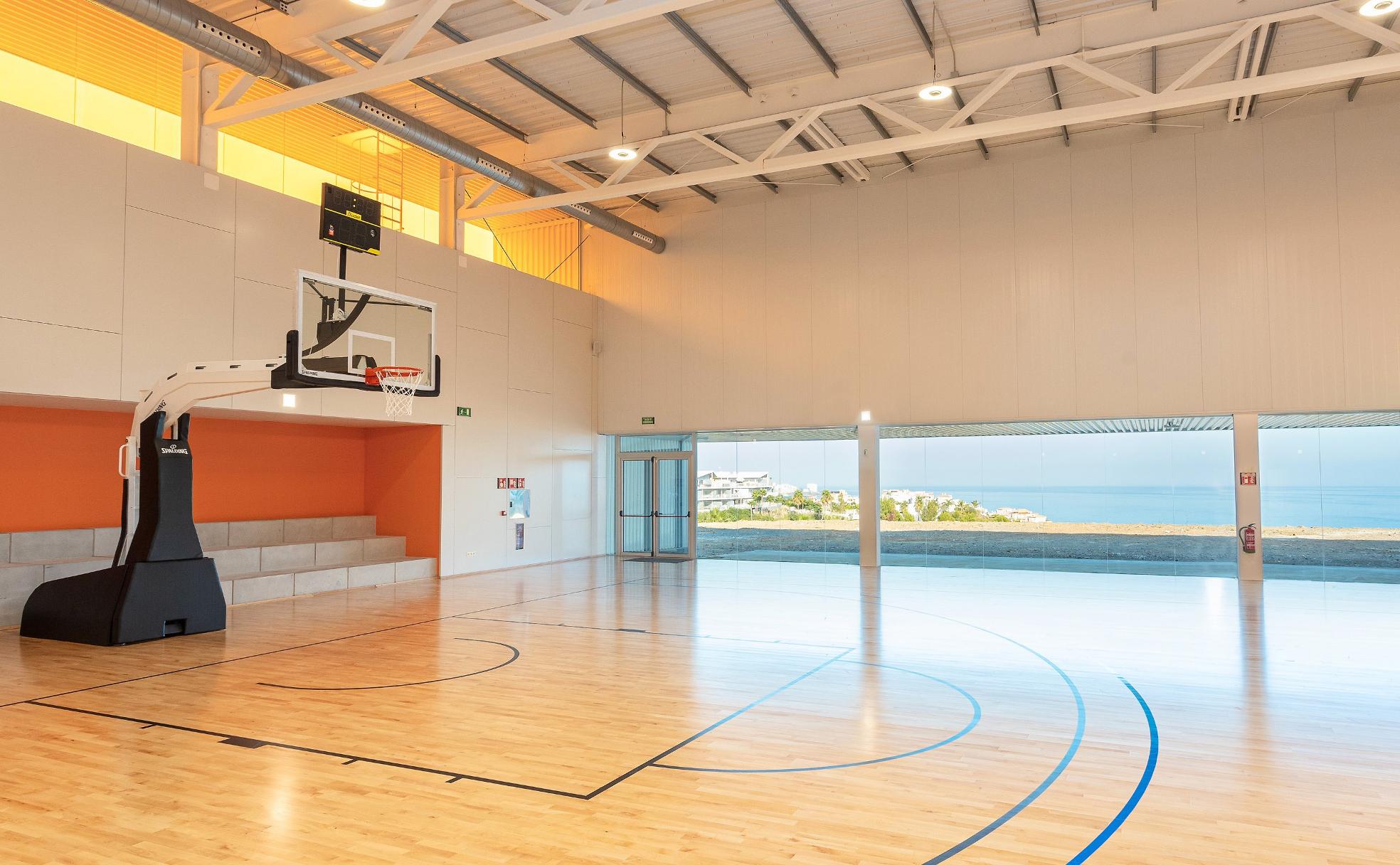 La espectacular pista del centro de entrenamiento de Higuerón (Fuengirola). 