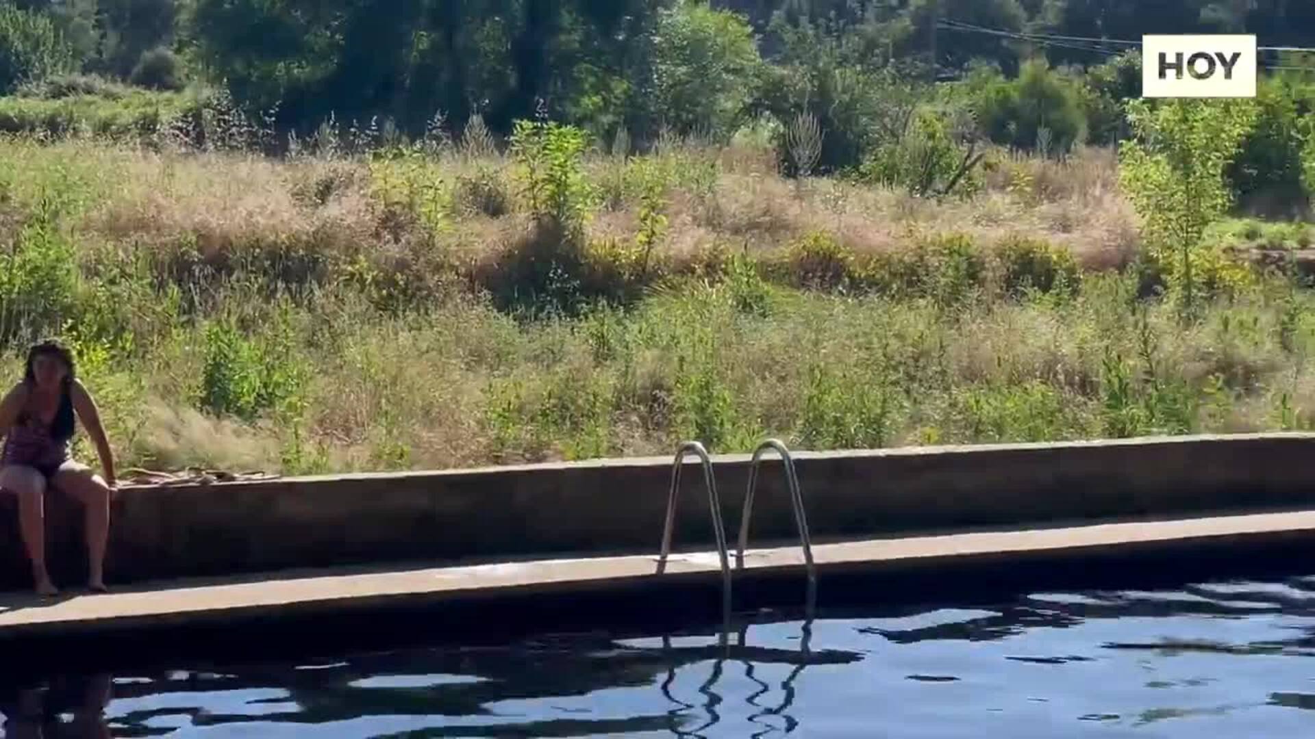 Una piscina natural ideal para nadar