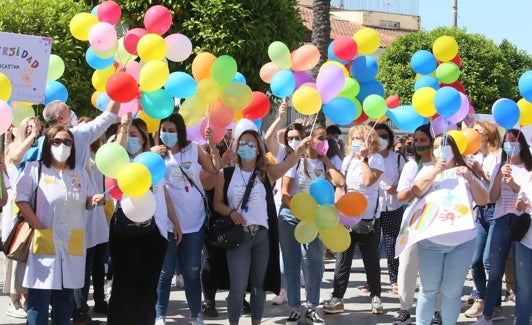 Protesta en Mérida de trabajadoras y dueñas de centros infantiles privados de la región. 