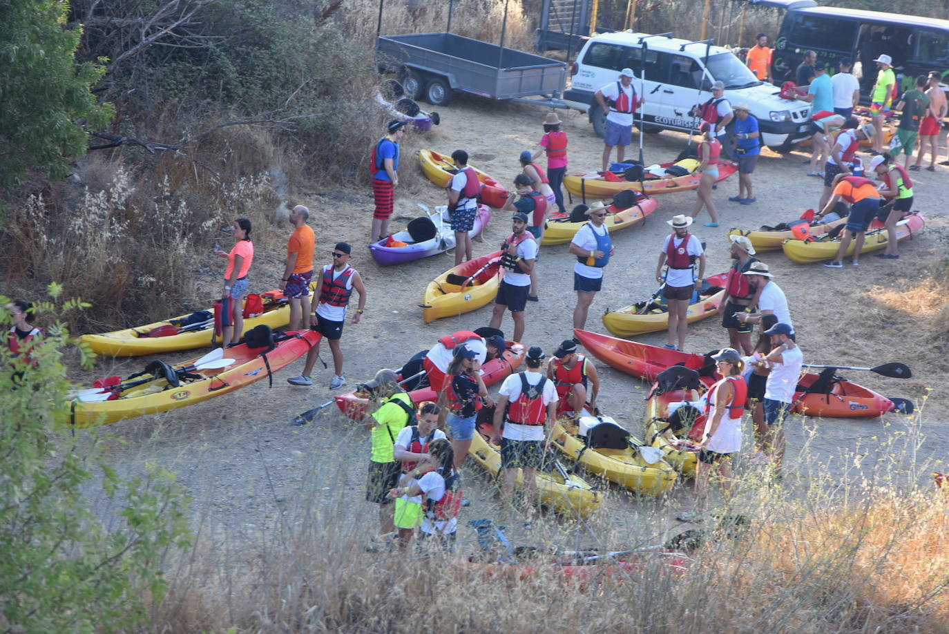 Fotos: Descenso en piragua río Alagón