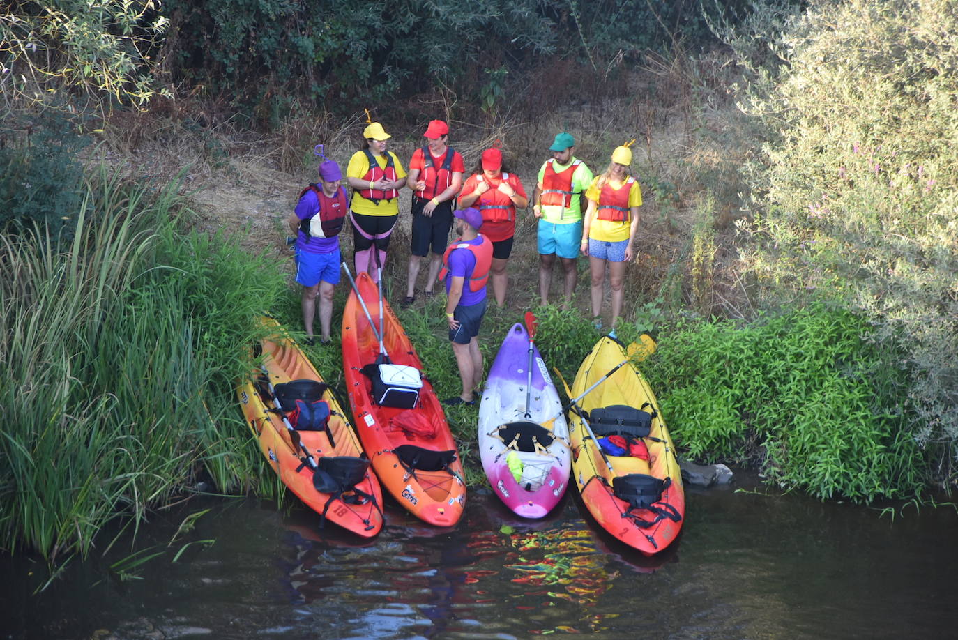 Fotos: Descenso en piragua río Alagón