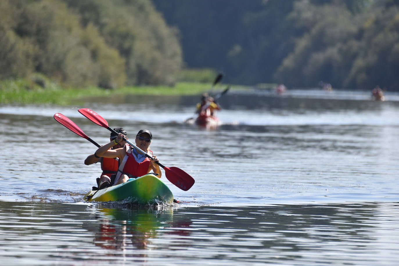 Fotos: Descenso en piragua río Alagón