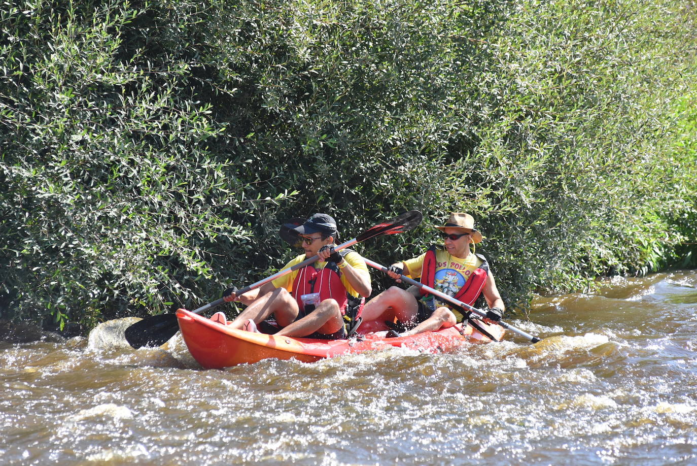 Fotos: Descenso en piragua río Alagón