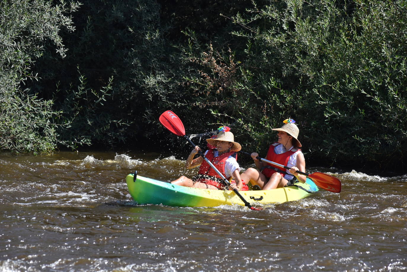 Fotos: Descenso en piragua río Alagón