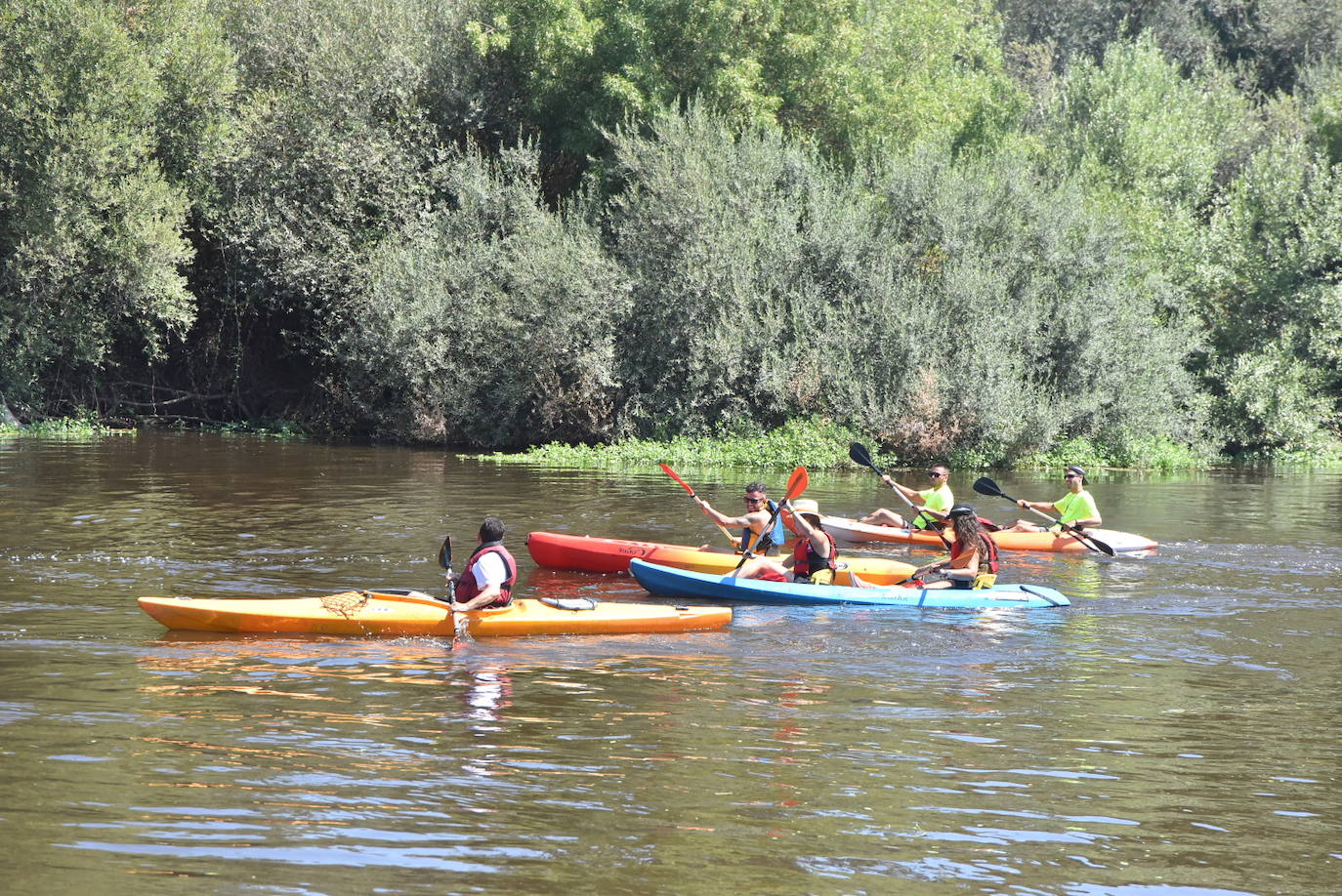 Fotos: Descenso en piragua río Alagón