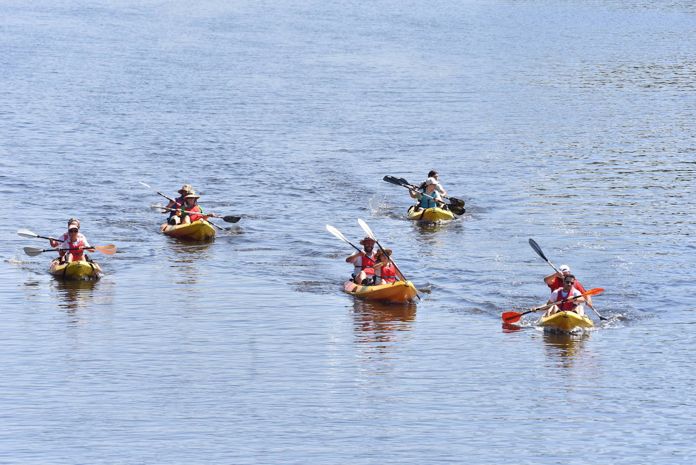 Fotos: Descenso en piragua río Alagón