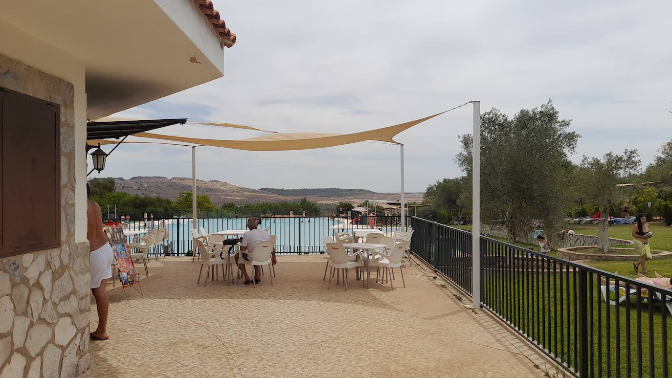 Zona del chiringuito. 