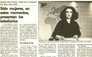 Unos telediarios muy femeninos