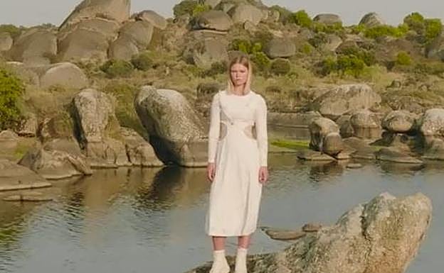 Captura del anuncio publicitario rodado en Los Barruecos.