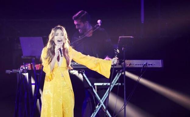 Ana Guerra en un concierto.