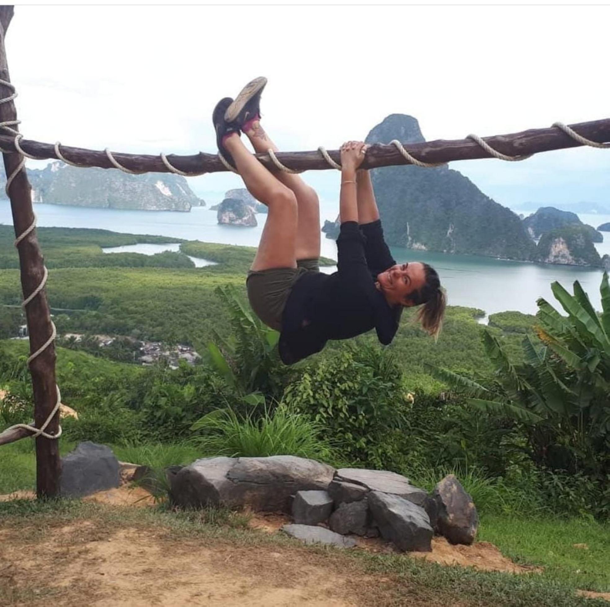 Paqui disfruta mostrando los múltiples encantos de Tailandia y su cultura. 