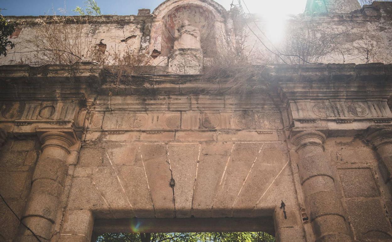 Convento de San Andrés, en la plaza de Santo Domingo de Mérida. 