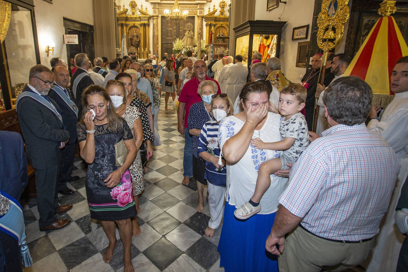 Fotos: Guadalupe vive su fiesta grande sin restricciones y recupera su procesión por el claustro mudéjar