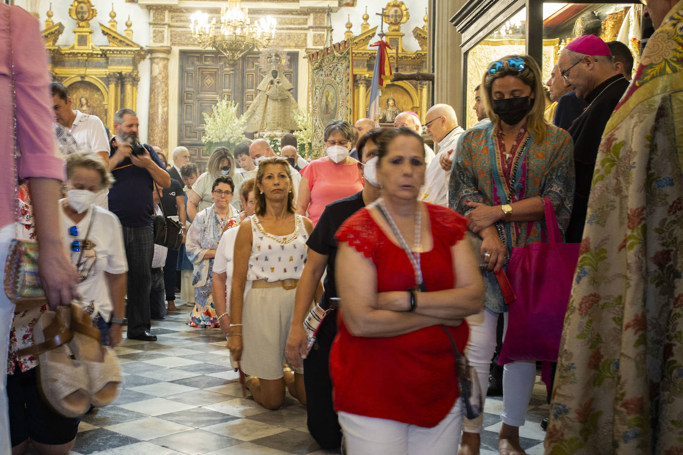 Fotos: Guadalupe vive su fiesta grande sin restricciones y recupera su procesión por el claustro mudéjar