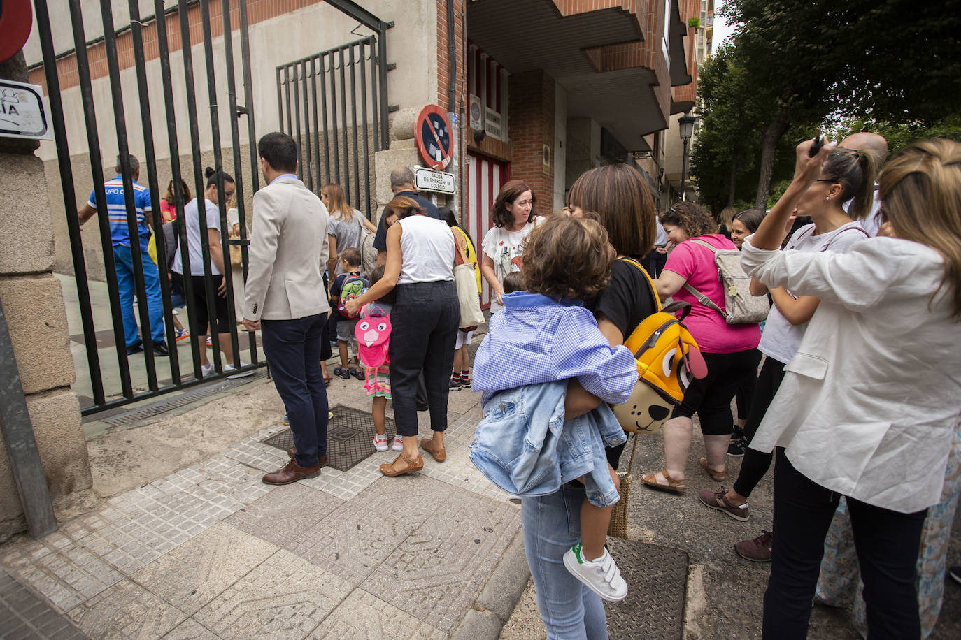 Vuelta al colegio en Cáceres. 