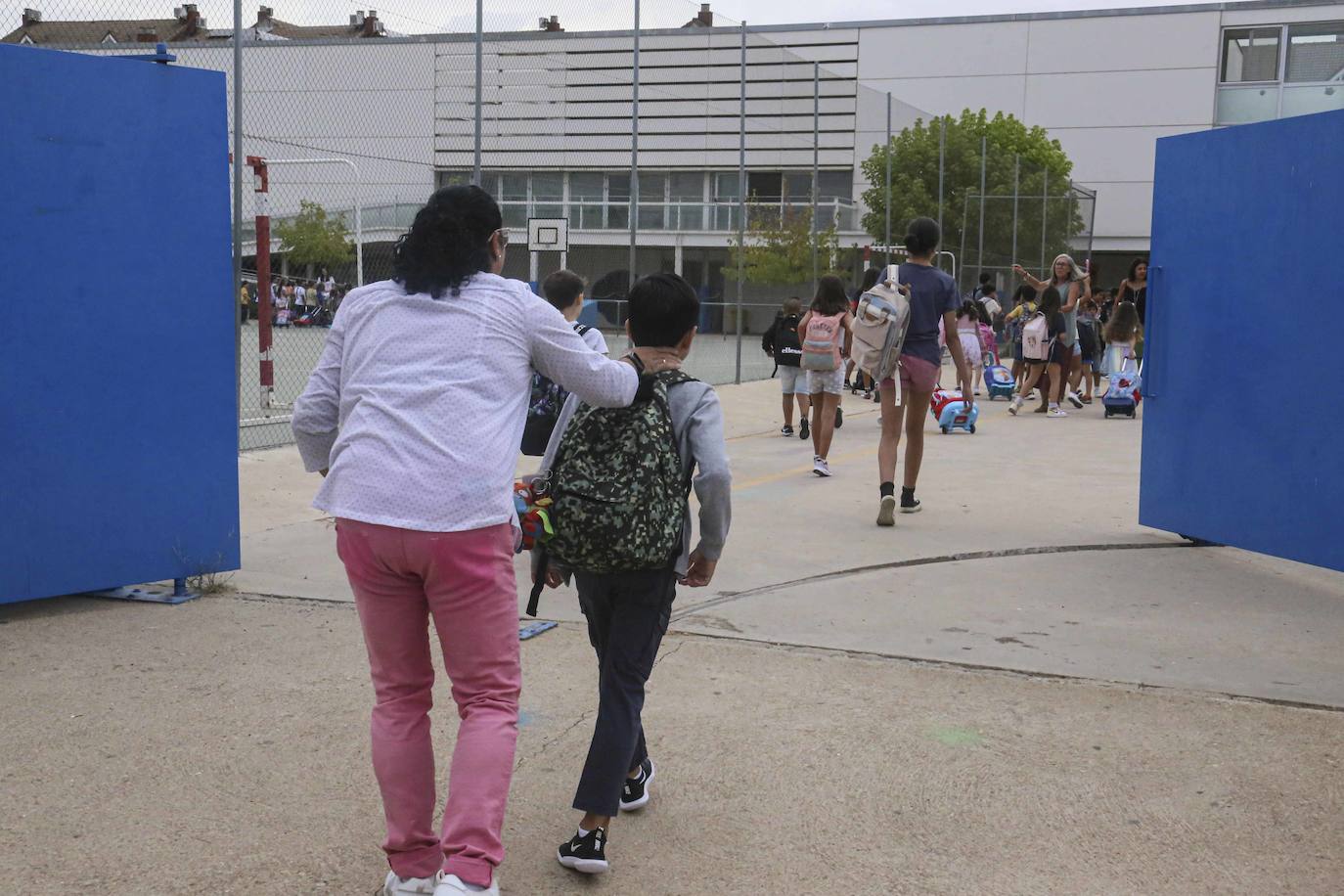 Vuelta al colegio en Mérida.