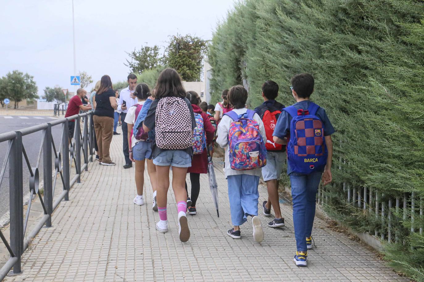 Vuelta al colegio en Mérida.