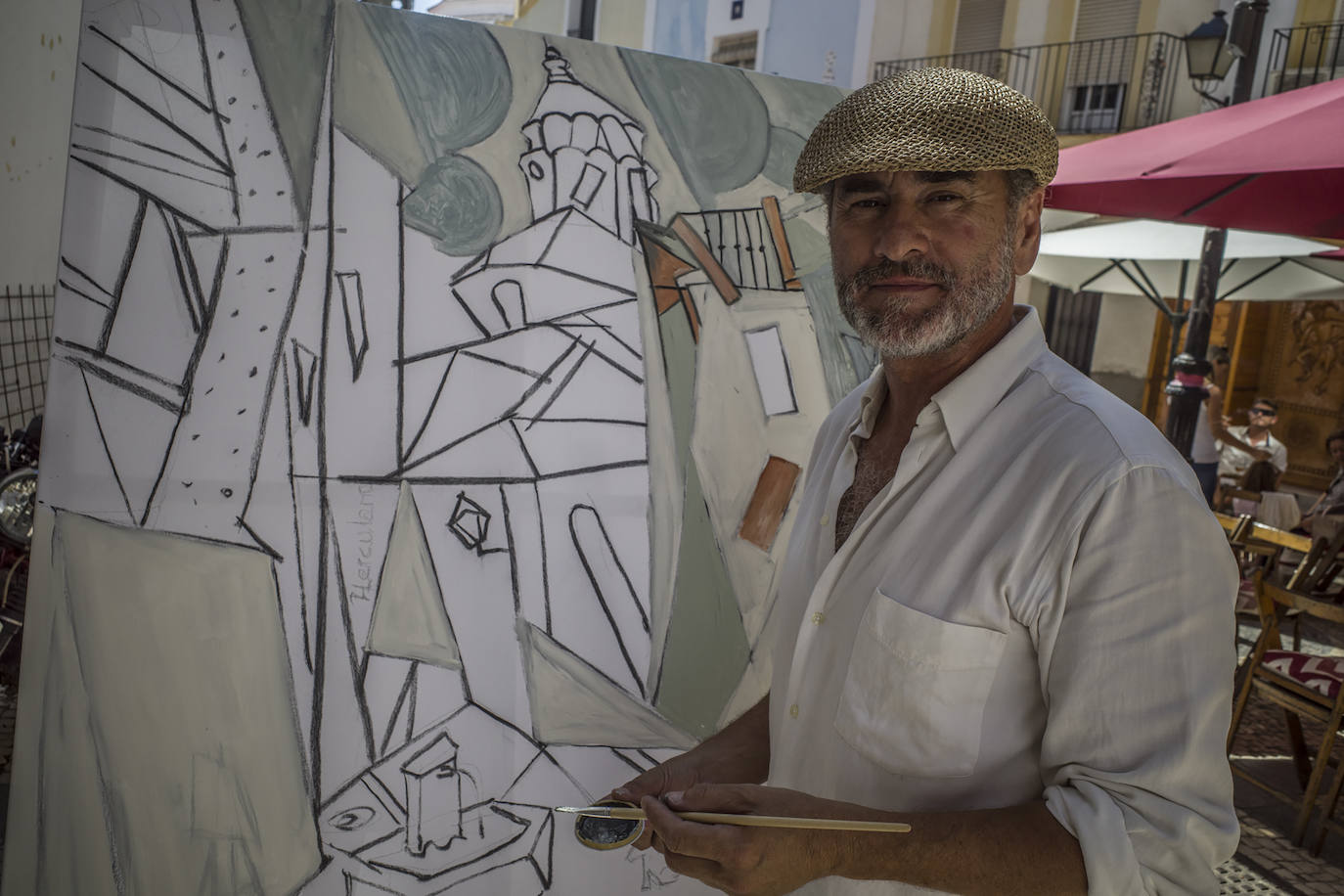 Fotos: El Badajoz más monumental se hace cuadro