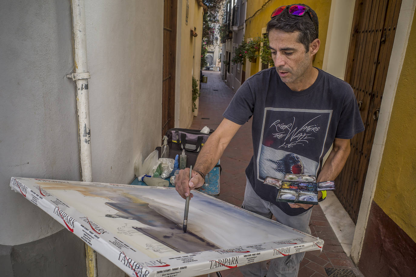 Fotos: El Badajoz más monumental se hace cuadro