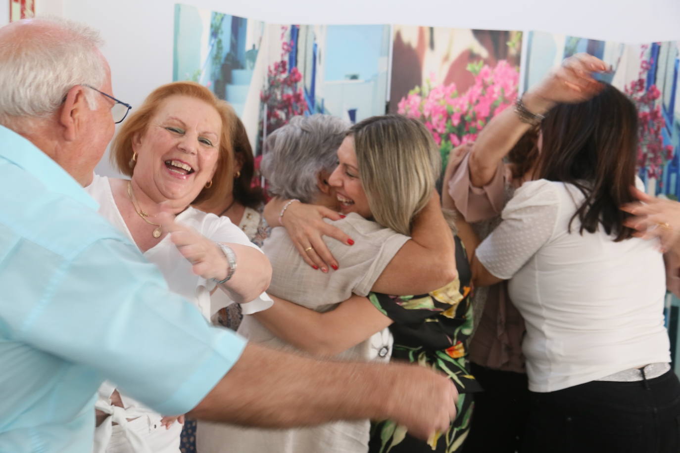 Fotos: Los primeros abrazos en 86 años