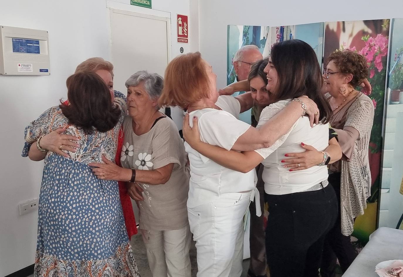 Fotos: Los primeros abrazos en 86 años