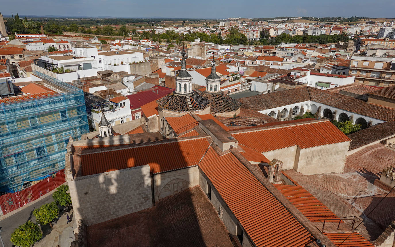 Fotos: La torre de la Catedral de Badajoz se podrá visitar a inicios del próximo año