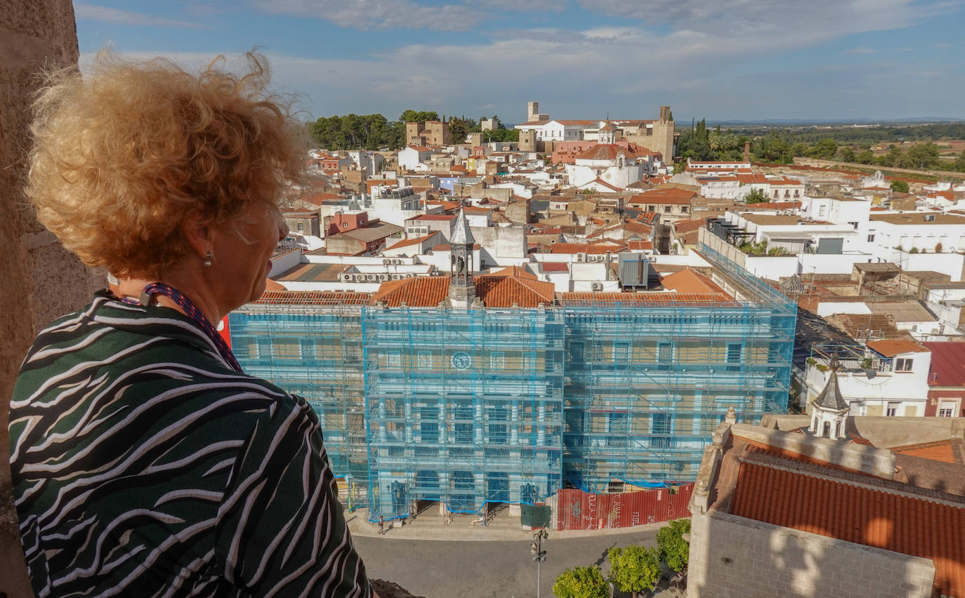 Fotos: La torre de la Catedral de Badajoz se podrá visitar a inicios del próximo año