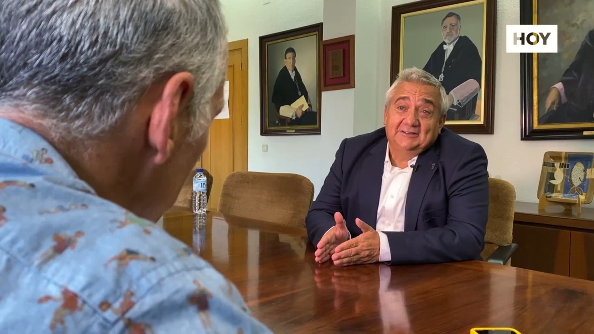 Entrevista al Rector de la UEx, Antonio Hidalgo