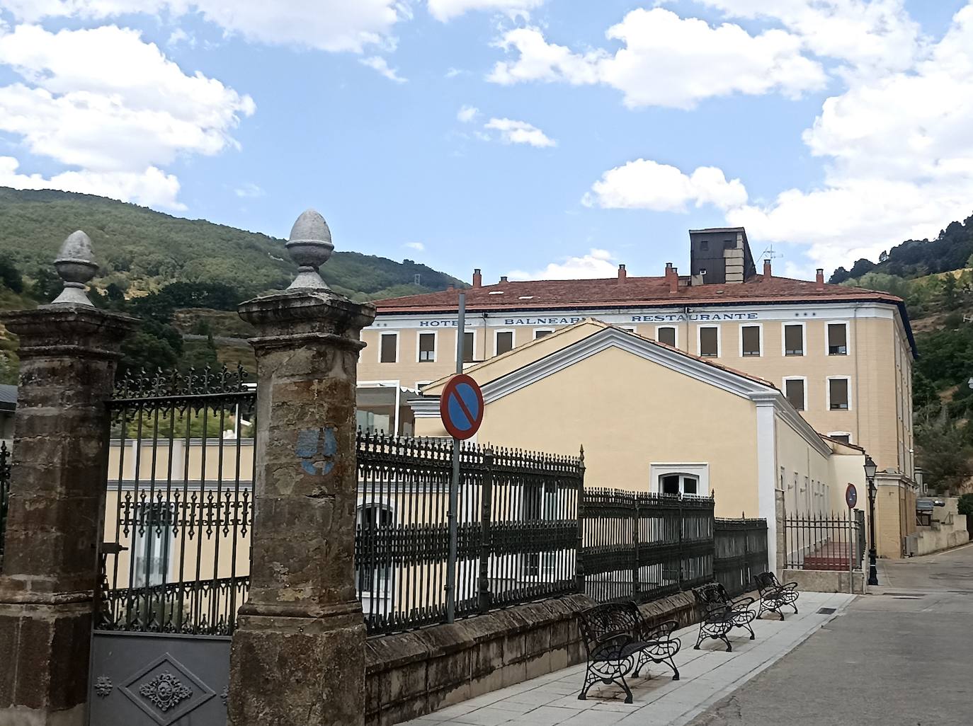 El Gran Hotel Balneario se construyó en 1927.