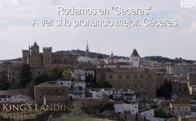 La HBO planea volver a Cáceres para rodar la segunda temporada de