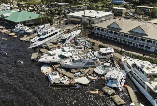 Fotos: El huracán Ian sacude Florida