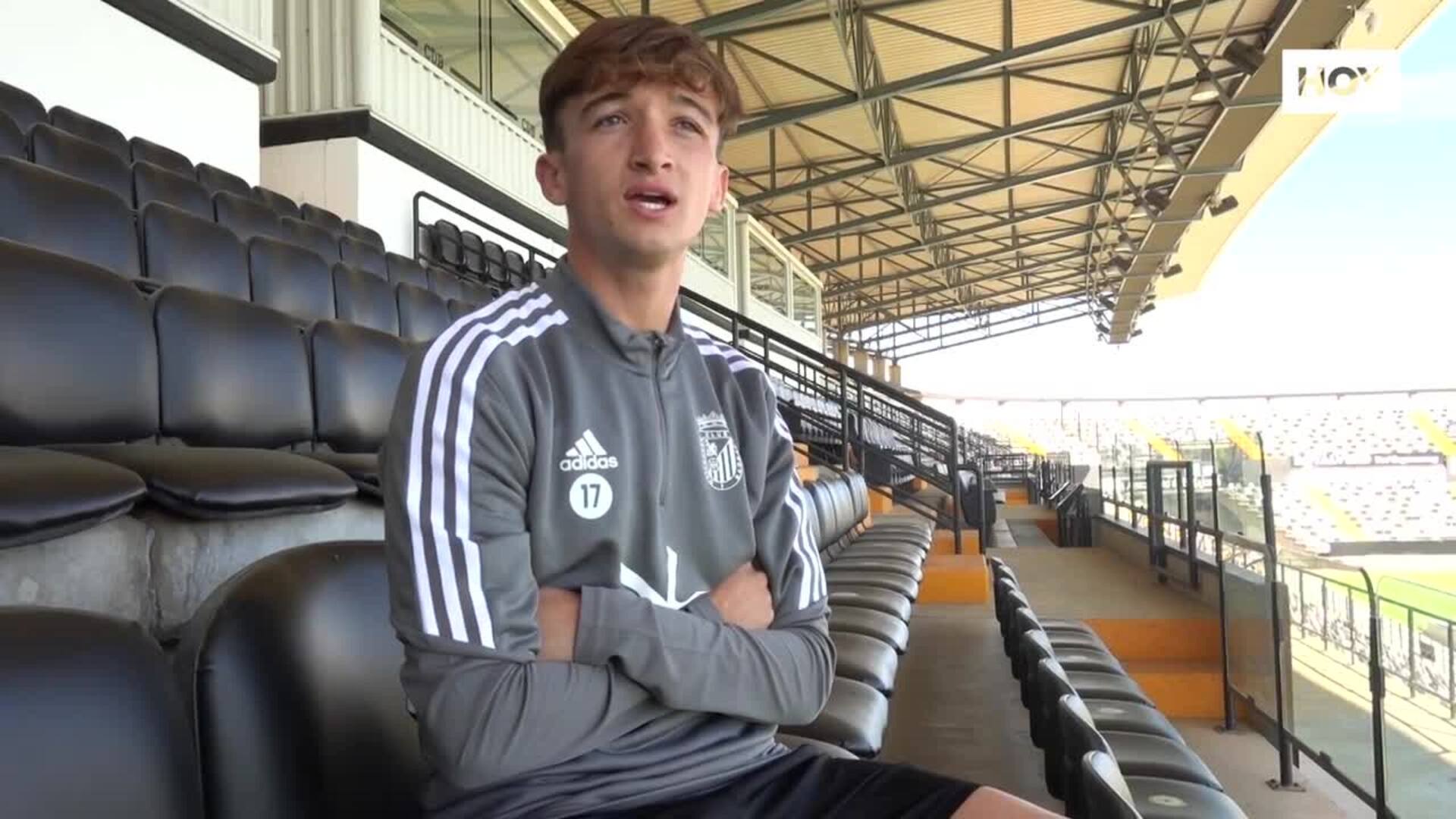 Fernando Moreno, un canterano del CD Badajoz con galones