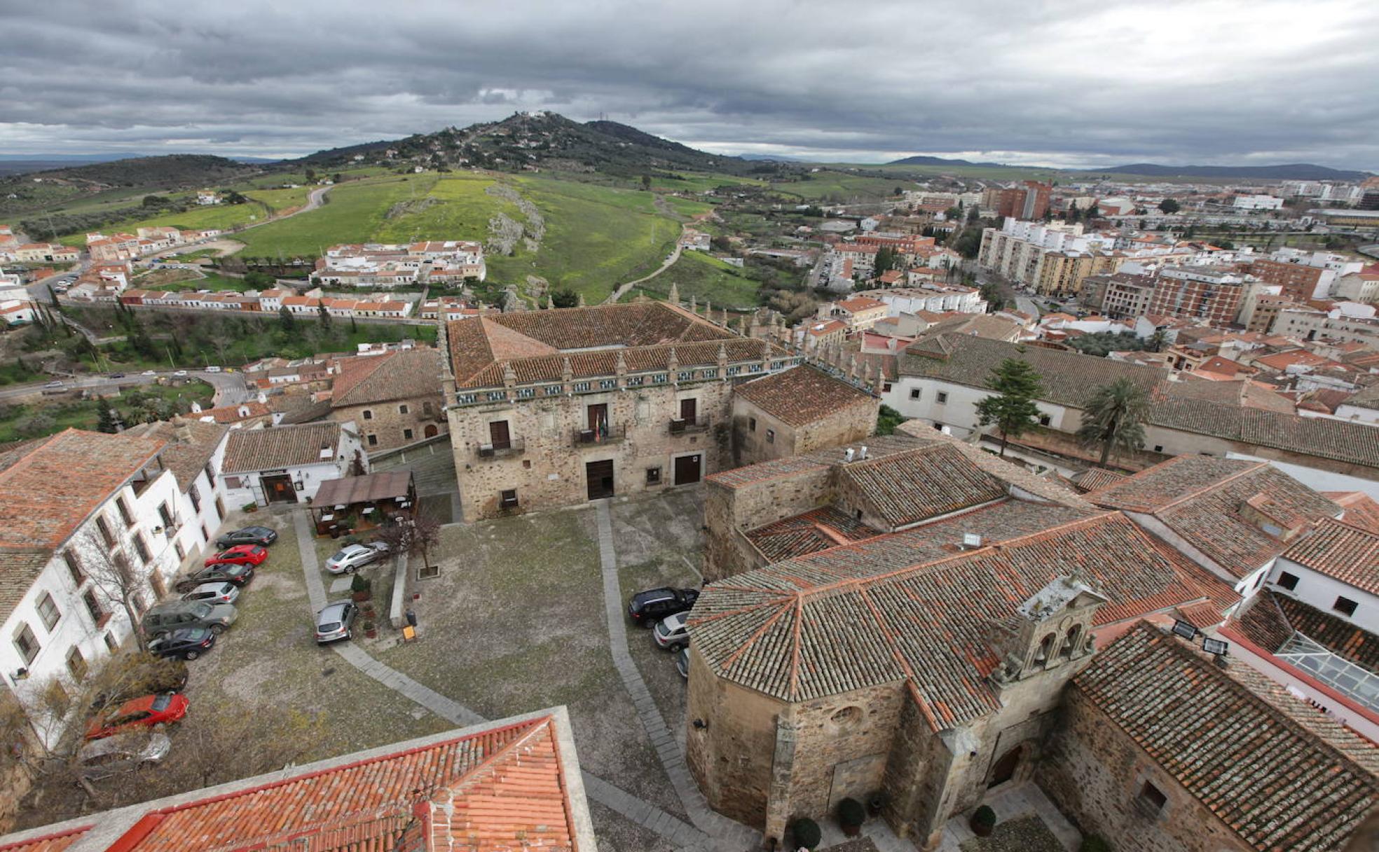 Vista desde la torre del Palacio de las Cigüeñas. 