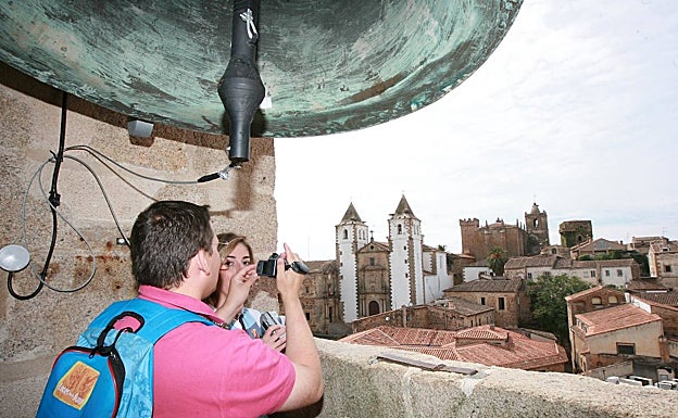 Vistas desde el campanario de Santa María. 
