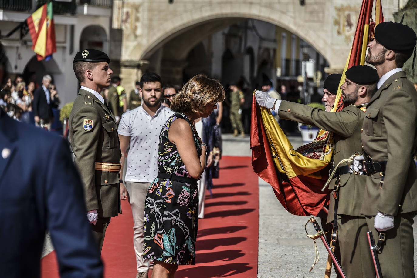 Fotos: La jura de bandera civil en Badajoz, en imágenes