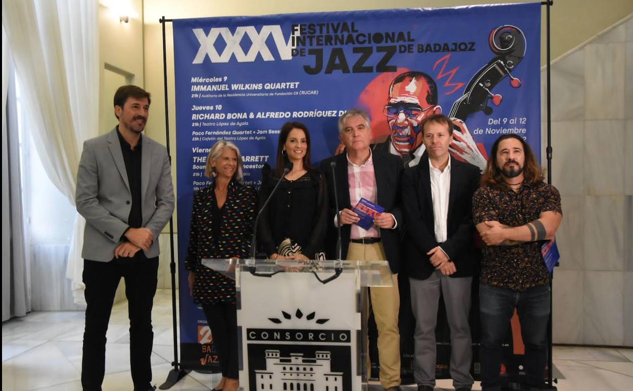 Presentación del Festival Internacional de Jazz.