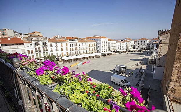 El Consistorio instaló las jardineras en febrero de 2021. 