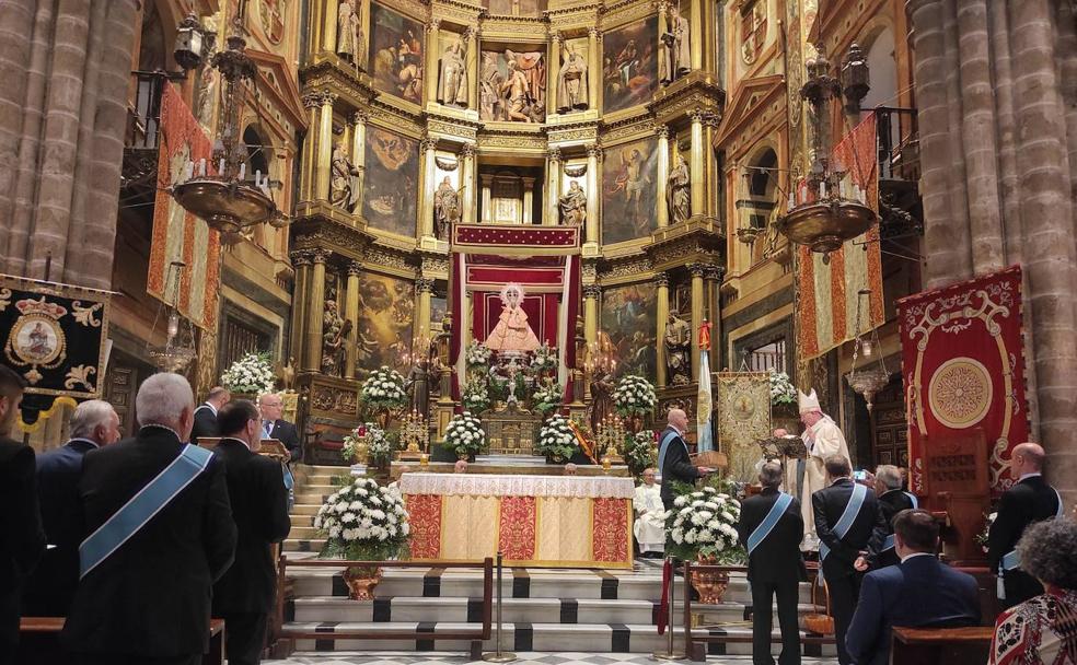 Misa ofrecida este miércoles.