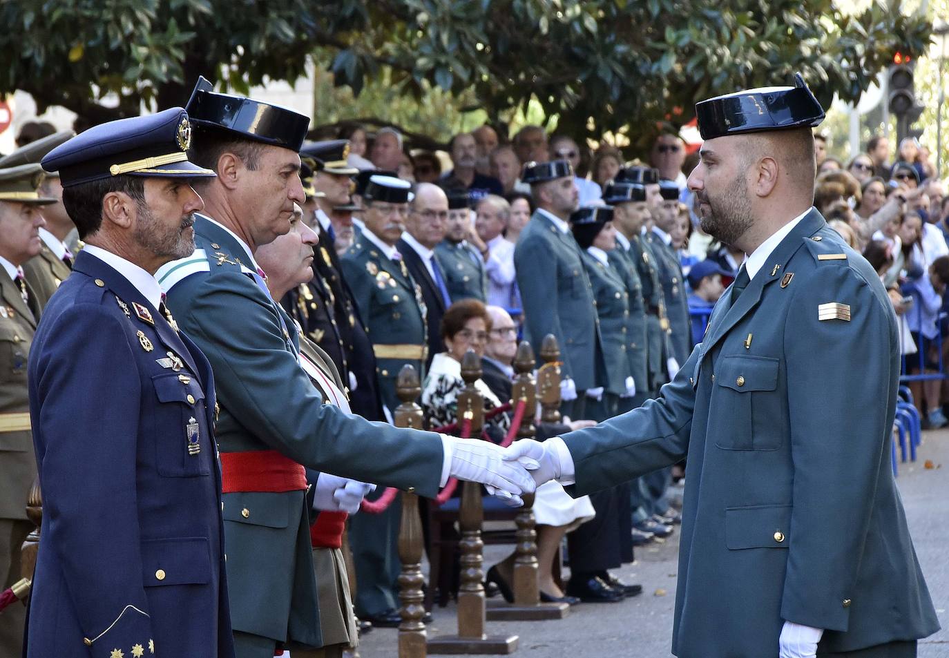 Fotos: Actos de la Guardia Civil en Badajoz para conmemorar el 12 de octubre