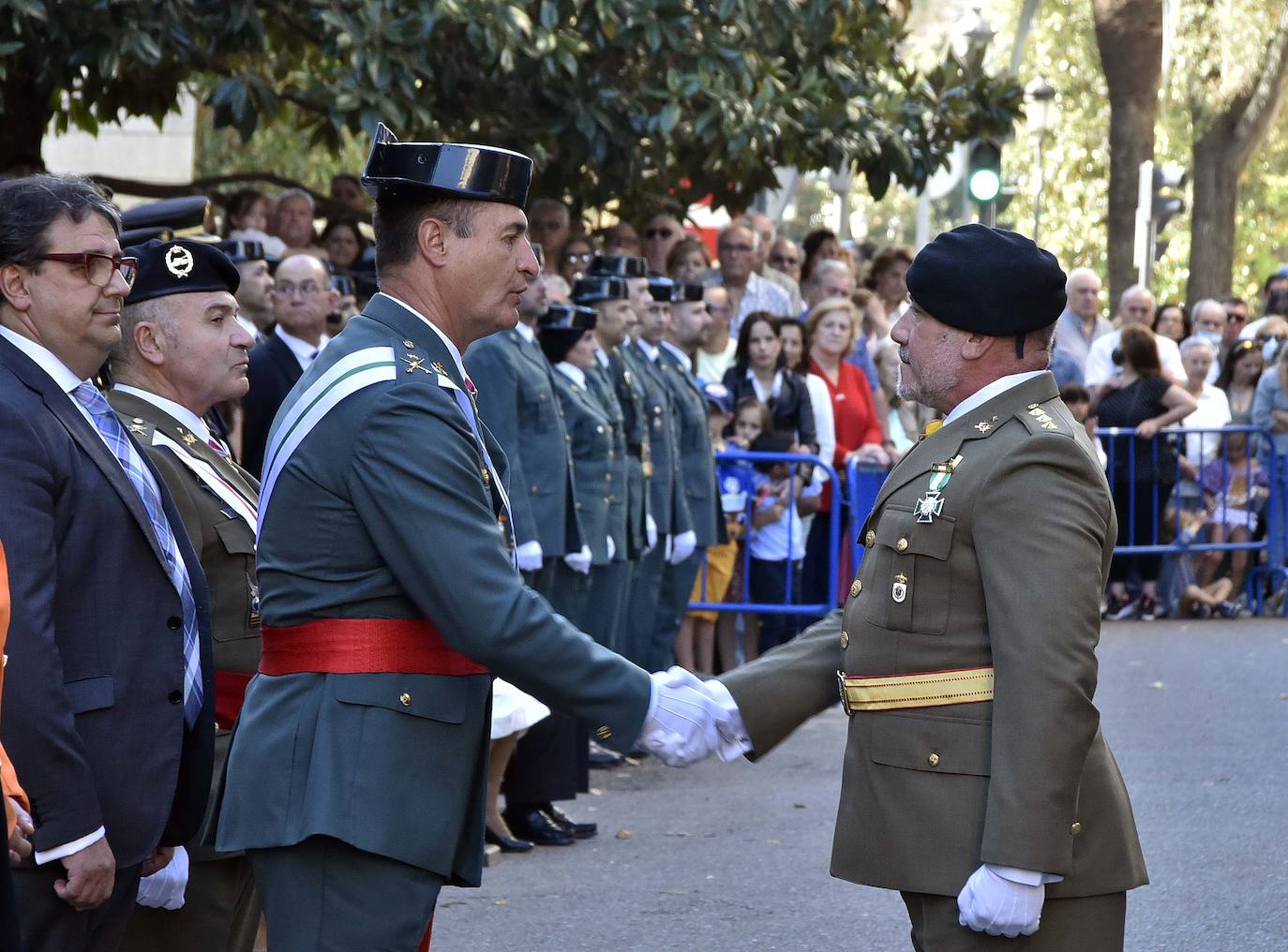 Fotos: Actos de la Guardia Civil en Badajoz para conmemorar el 12 de octubre