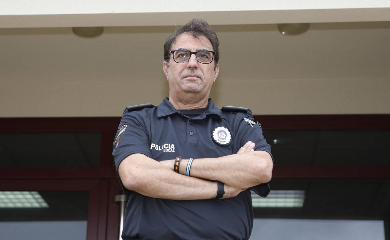 El veterano policía local Ignacio Blanco coordinará la agrupación de voluntarios. 