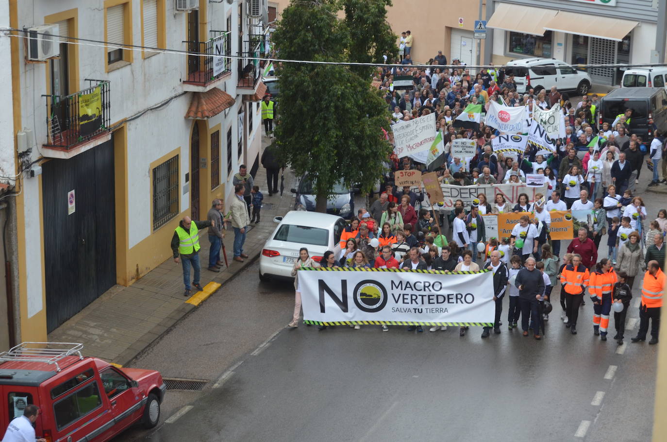 Fotos: Salvatierra grita contra el macrovertedero