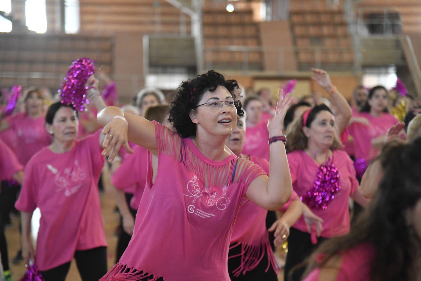 Fotos: Zumba contra el cáncer de mama en Badajoz