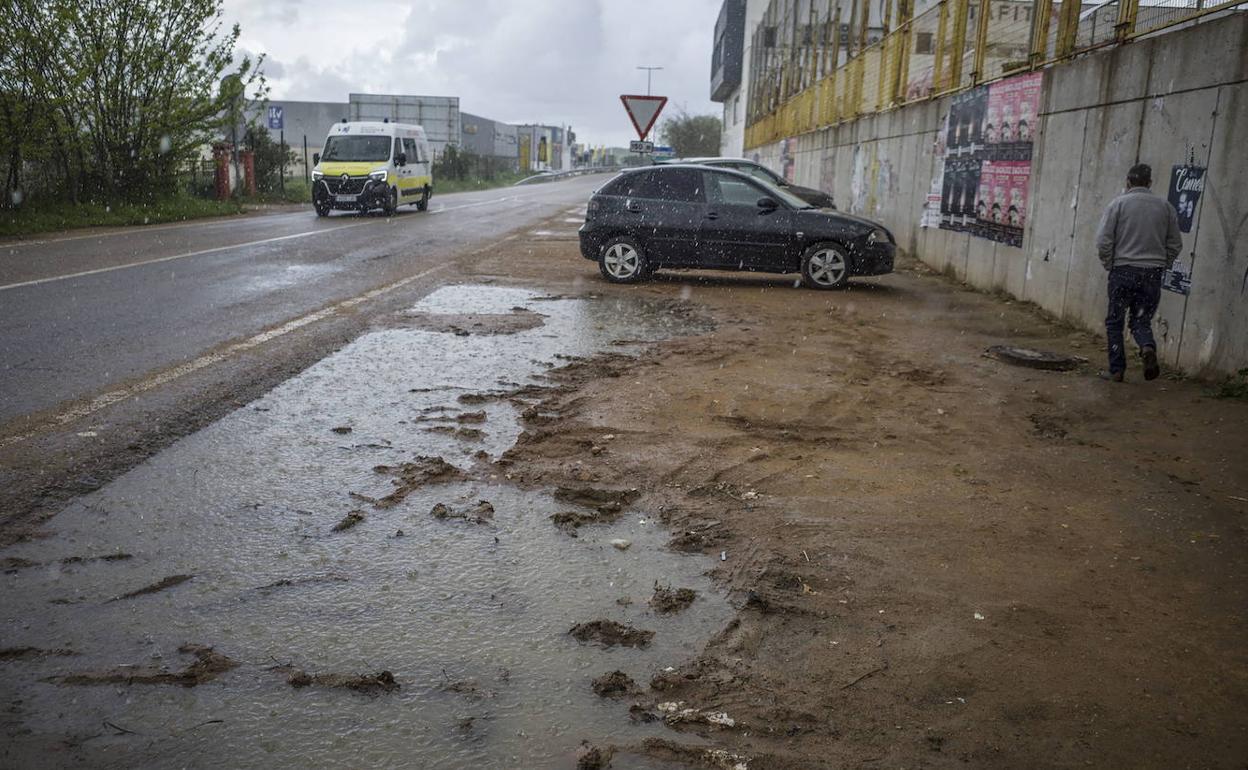 Estado actual del tramo de Ricardo Carapeto. 