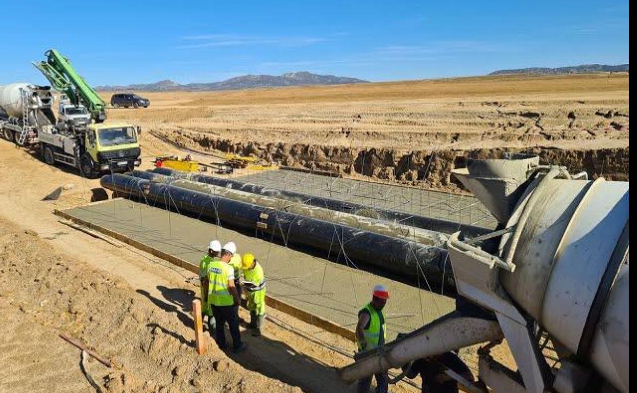 El regadío de Monterrubio de la Serena estará de nuevo en obras en noviembre