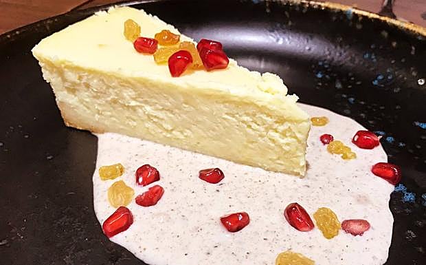 Tarta de quesos de Granadilla.